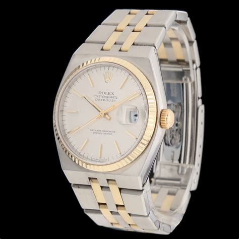 rolex quartz gold plated 2035-21|Rolex Datejust Oysterquartz .